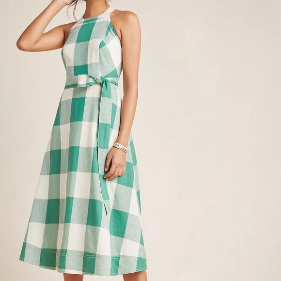Maeve Greta Gingham Dress - Picture 1 of 5